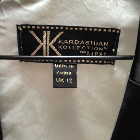 Tuxedo inspired jumpsuit from the Kardashian Kollection For Lipsy - Picture 3 of 10